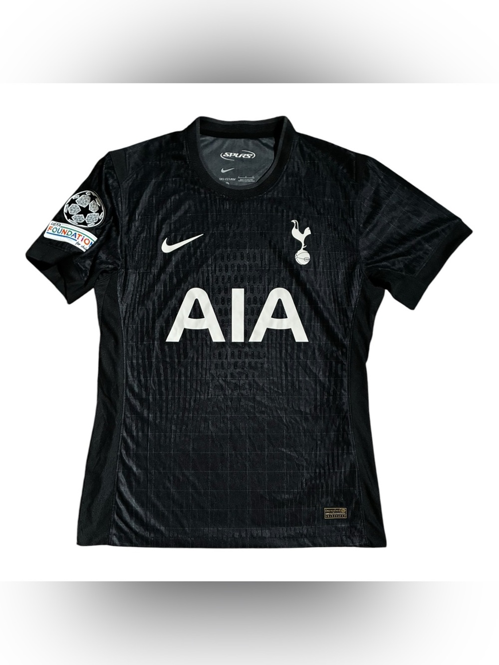 Nike Tottenham Spurs 2025/26 Jersey Black